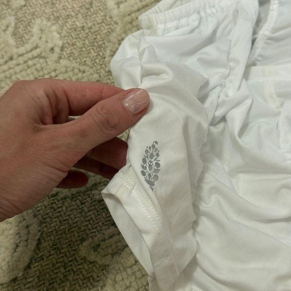 FP Movement White Rouched Tank - Picture 3 of 4